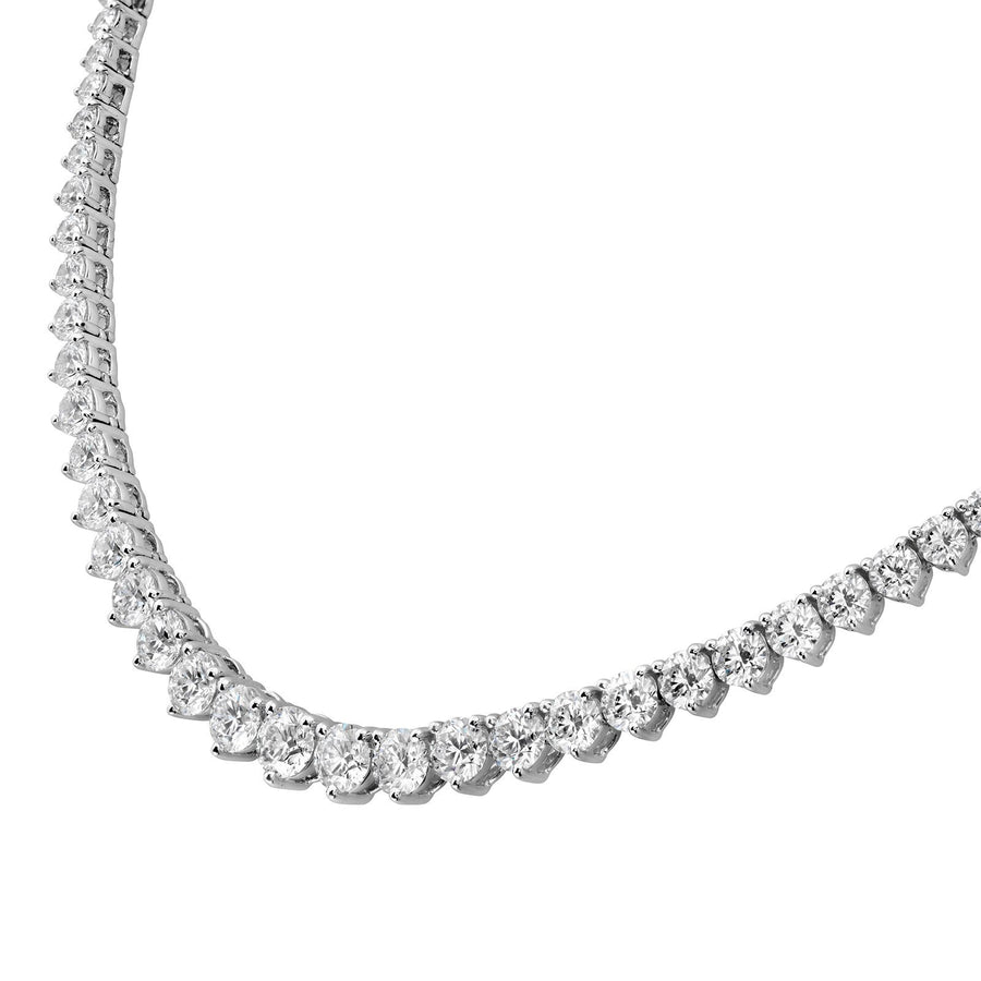 Hearts On Fire Signature Graduated Line Necklace - HFNDGLN08328W-18