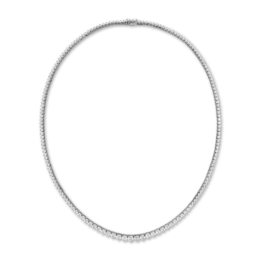 Hearts On Fire Signature Graduated Line Necklace - HFNDGLN08328W-18