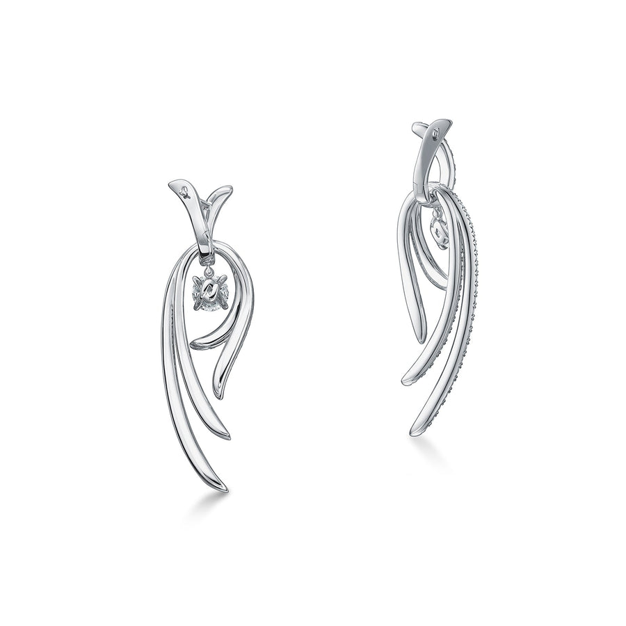 Hearts on Fire Vela Twisted Drop Earrings, Small - UU27958WGHV290
