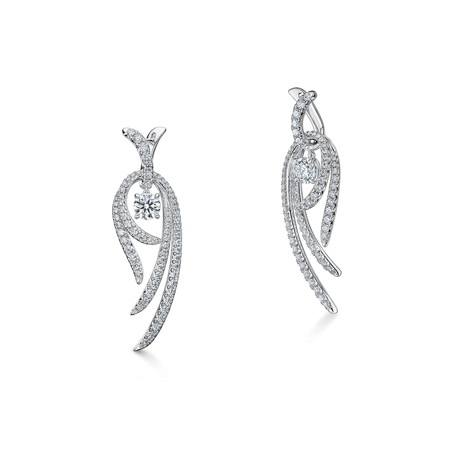 Hearts on Fire Vela Twisted Drop Earrings, Small - UU27958WGHV290
