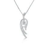 Hearts on Fire Vela Twisted Pendant-Hearts on Fire Vela Twisted Pendant - UU28078WGHV1101800