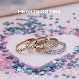 Hearts On Fire X Hayley Paige Behati Bold Shapes Band -