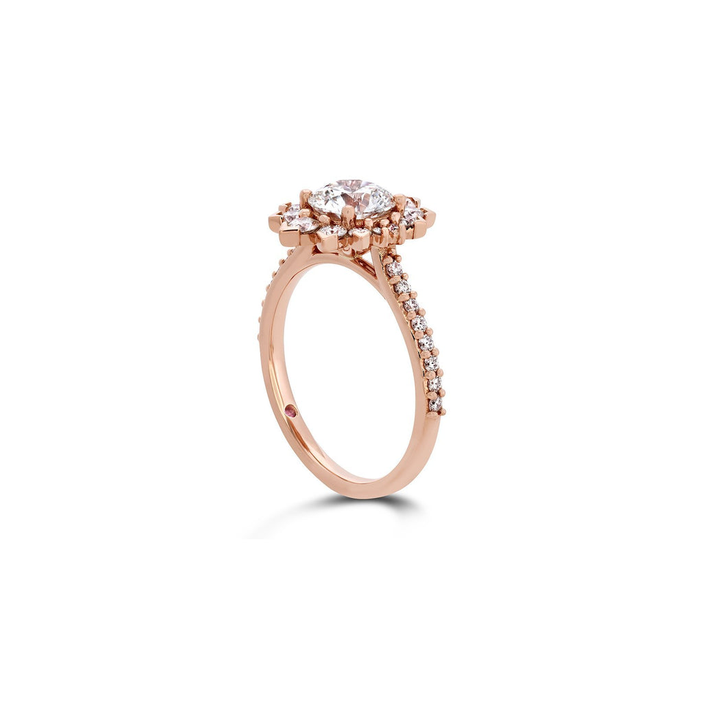 Hearts On Fire X Hayley Paige Behati Say It Your Way Engagement Ring -
