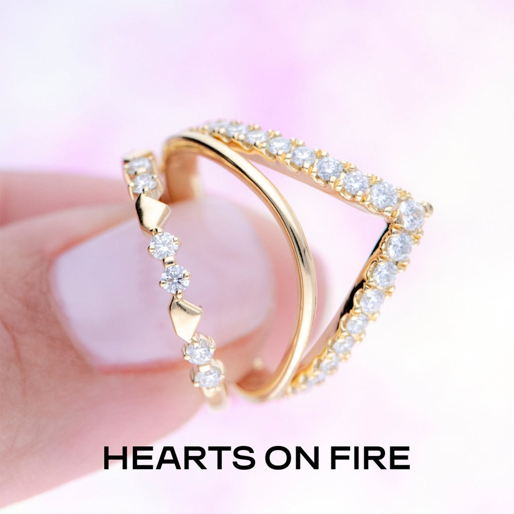 Hearts On Fire X Hayley Paige Harley Silhoutte Power Band -