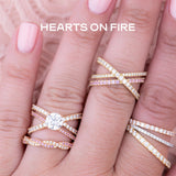 Hearts On Fire X Hayley Paige Harley Wrap Power Band With Sapphires -
