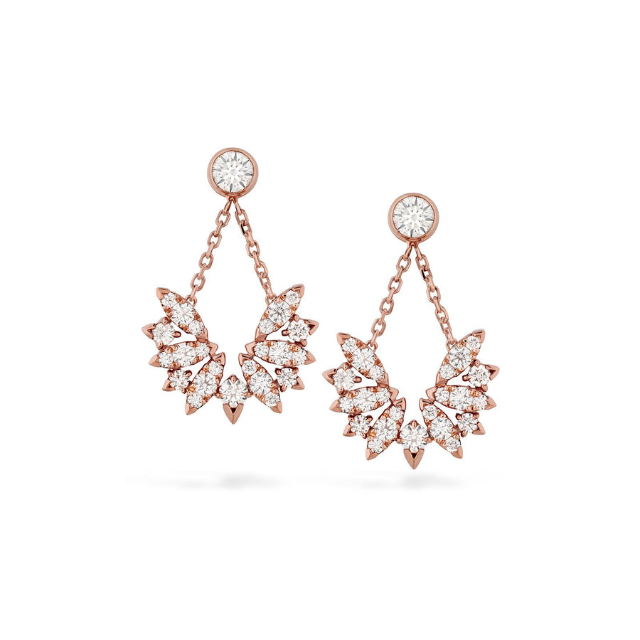 Hearts On Fire X Stephen Webster White Kites Bird Earrings -