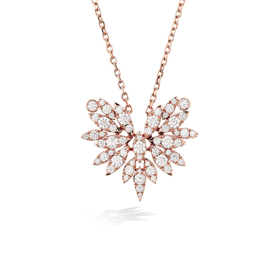 Hearts On Fire X Stephen Webster White Kites Bird Large Necklace -