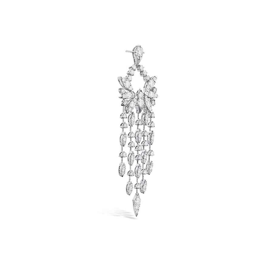 Hearts On Fire X Stephen Webster White Kites Bird Long Earrings -