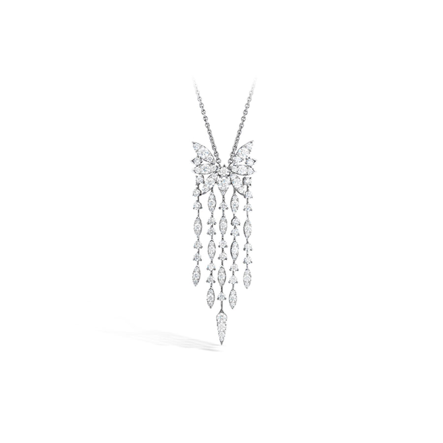 Hearts On Fire X Stephen Webster White Kites Bird Long Necklace -