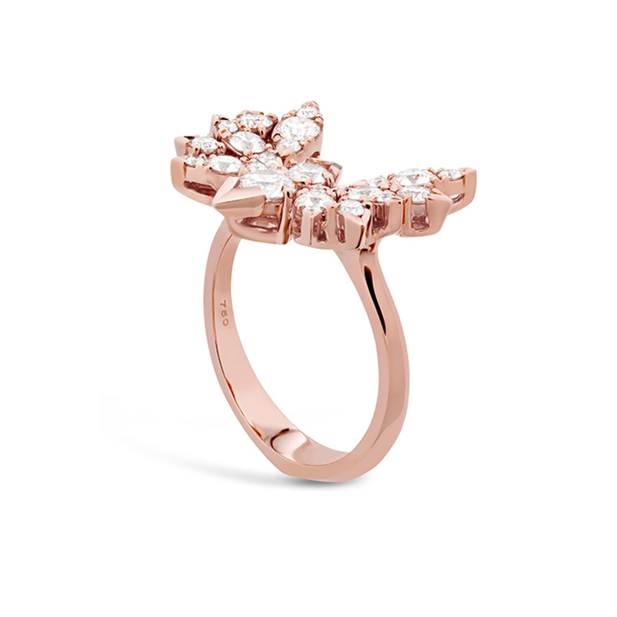 Hearts On Fire X Stephen Webster White Kites Bird Ring -