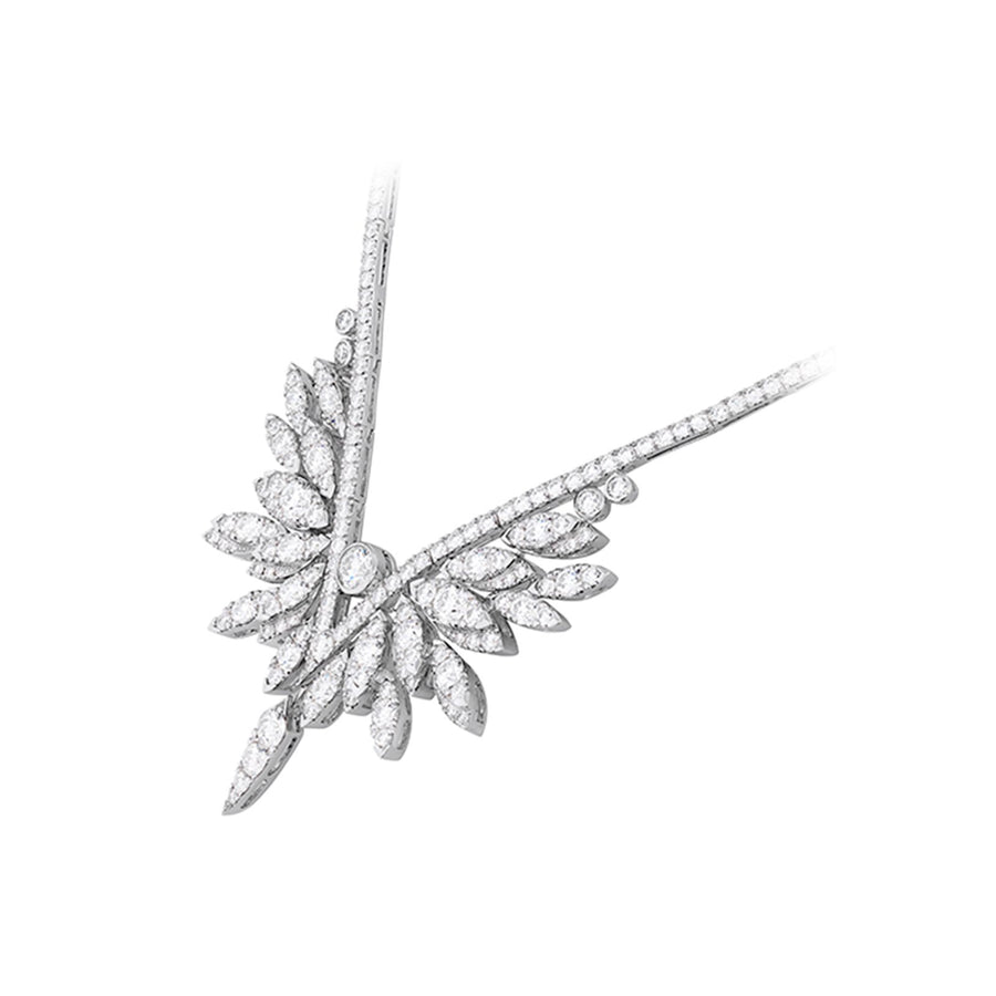 Hearts On Fire X Stephen Webster White Kites Crest Drop Necklace -