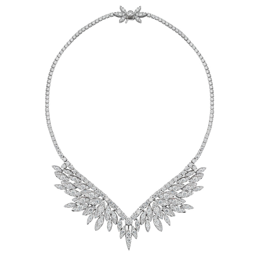 Hearts On Fire X Stephen Webster White Kites Crest Necklace - SWWKCN68678W