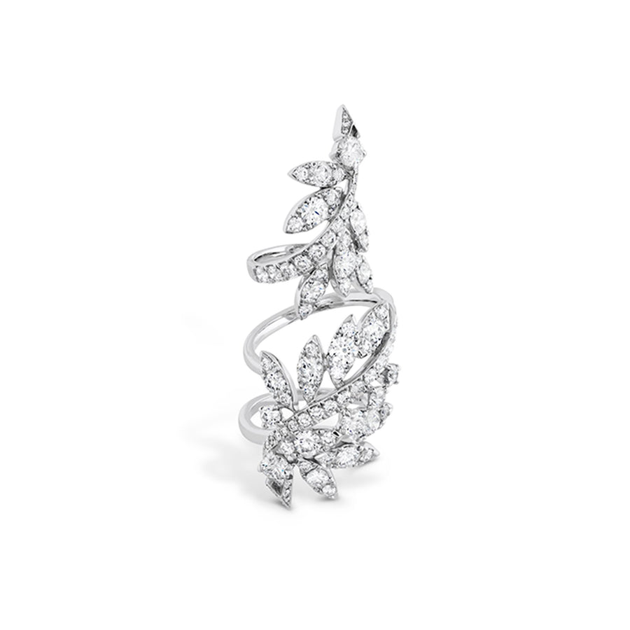Hearts On Fire X Stephen Webster White Kites Feathers Long Ring -