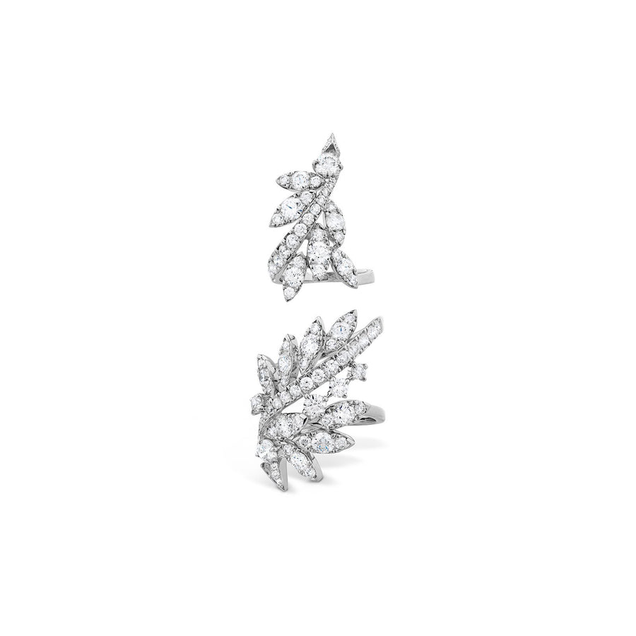 Hearts On Fire X Stephen Webster White Kites Feathers Long Ring -
