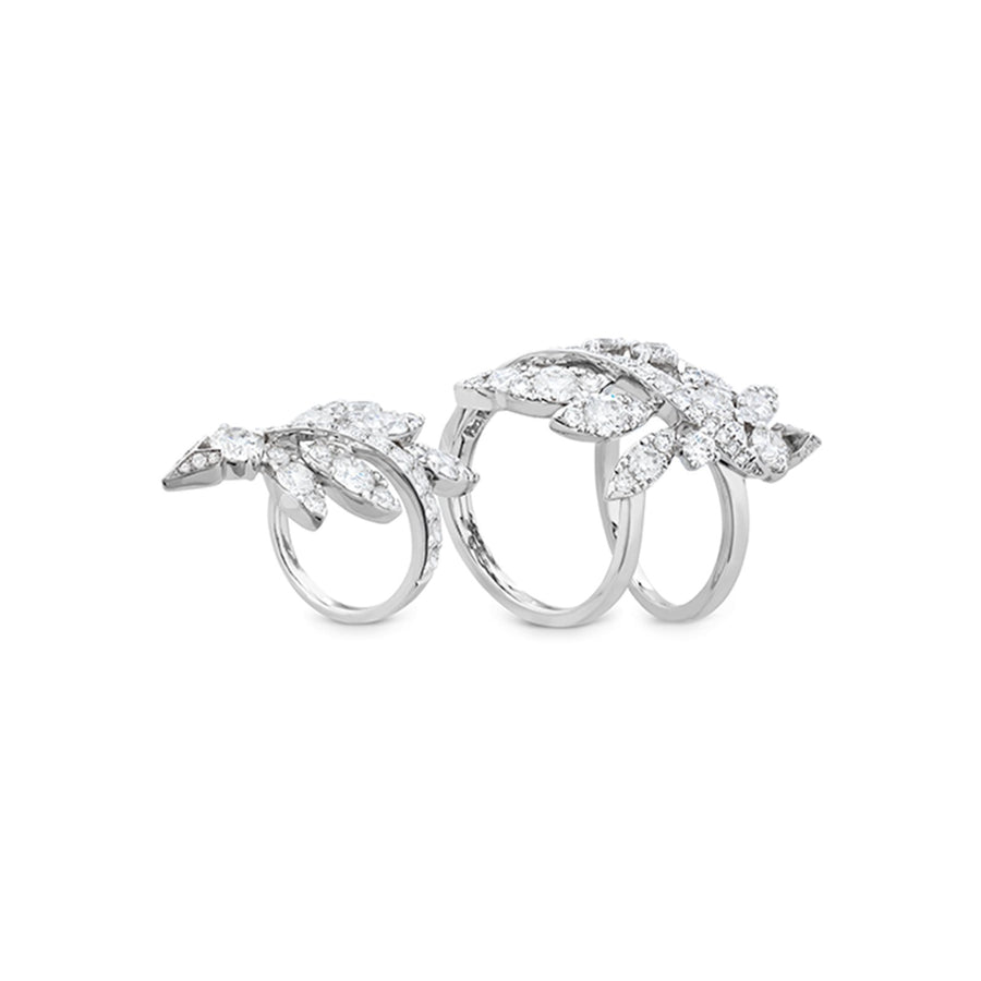 Hearts On Fire X Stephen Webster White Kites Feathers Long Ring -