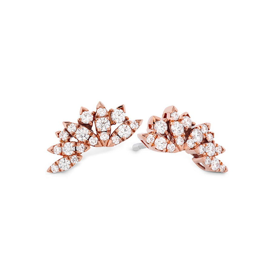 Hearts On Fire X Stephen Webster White Kites Feathers Small Earstuds -