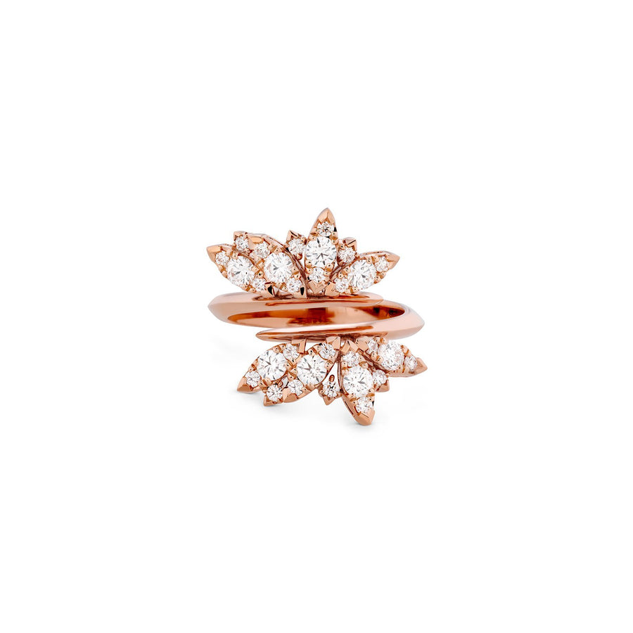 Hearts On Fire X Stephen Webster White Kites Feathers Wrap Ring -
