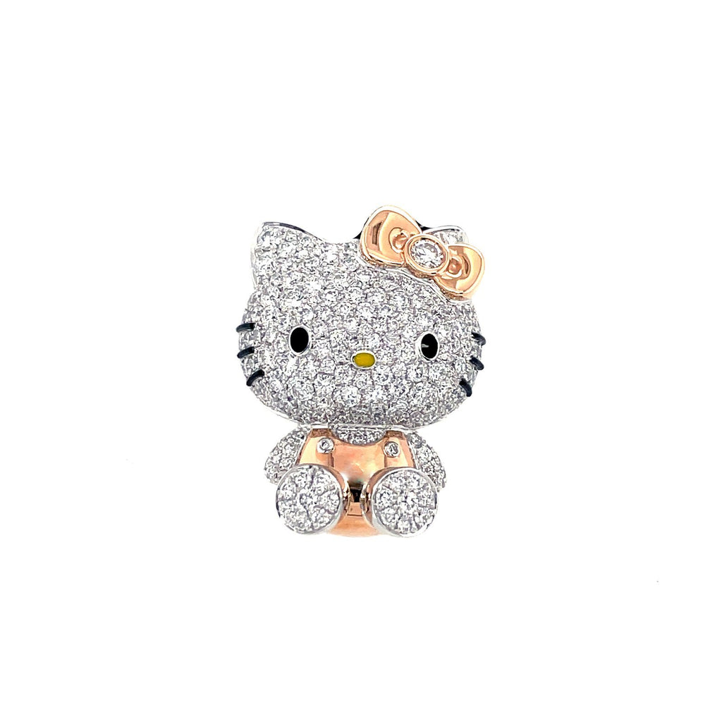 5D Diamond Painting Hello Kitty on a Cloud Kit