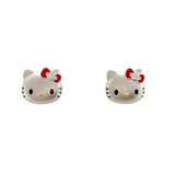 Hello Kitty Silver Earrings-Hello Kitty Silver Earrings - DECTF00091