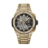 Hublot Big Bang Integral Yellow Gold Pave 42mm-Hublot Big Bang Integral Yellow Gold Pave 42mm - 451.VX.1130.VX.3704