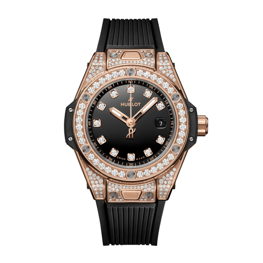 Hublot Big Bang One Click King Gold Pave - 485.OX.1280.RX.1604
