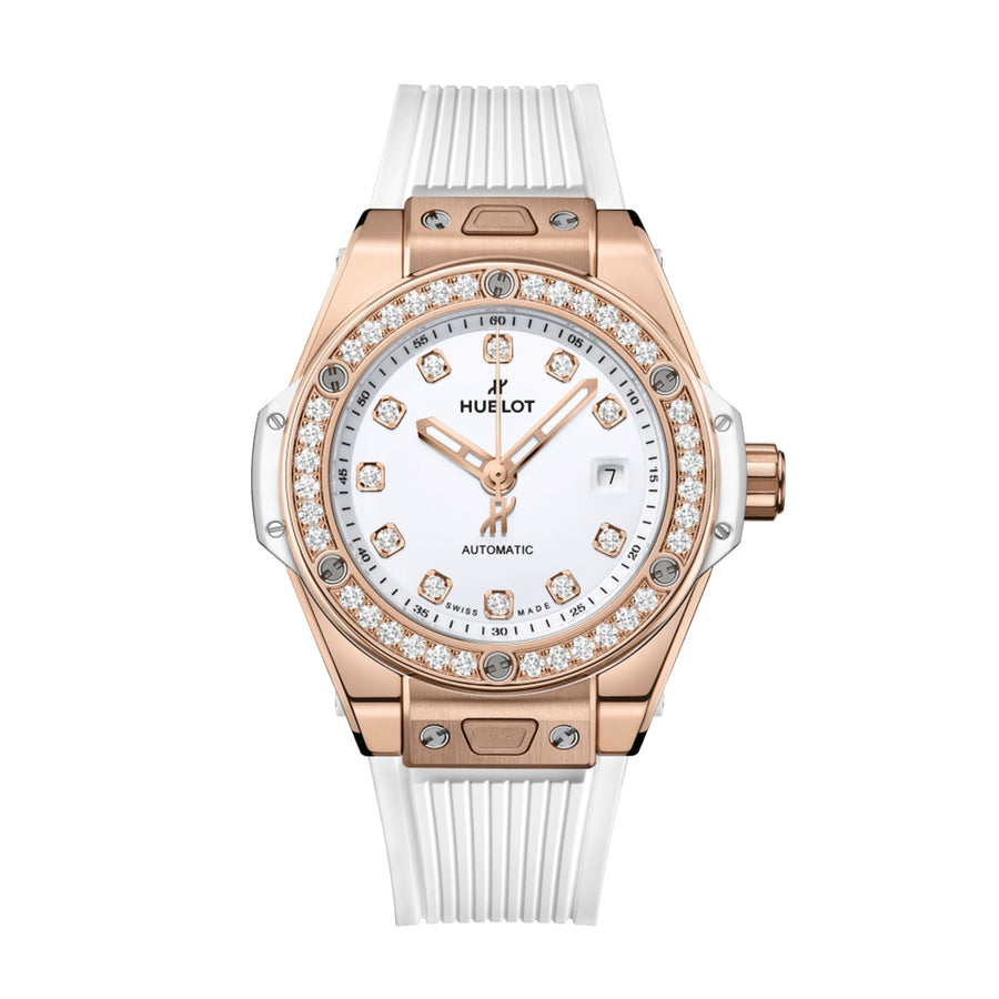 Hublot Big Bang One Click King Gold White Diamonds - 485.OE.2210.RW.1204