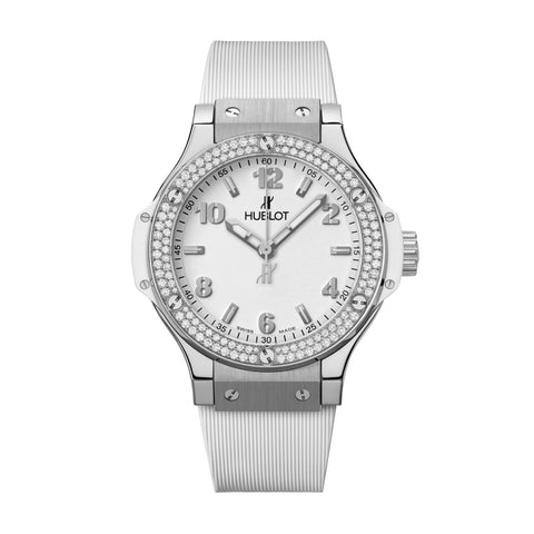 Hublot Big Bang Steel White Diamonds 38mm-Hublot Big Bang Steel White Diamonds 38mm -