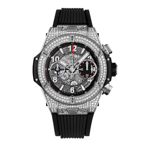 Hublot Big Bang Unico Titanium Pavé 42mm-Hublot Big Bang Unico Titanium Pavé 42mm -