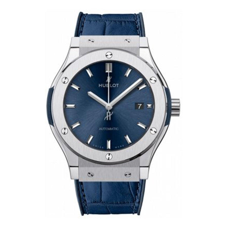 Hublot Classic Fusion Blue Titanium 42mm - 542.NX.7170.LR