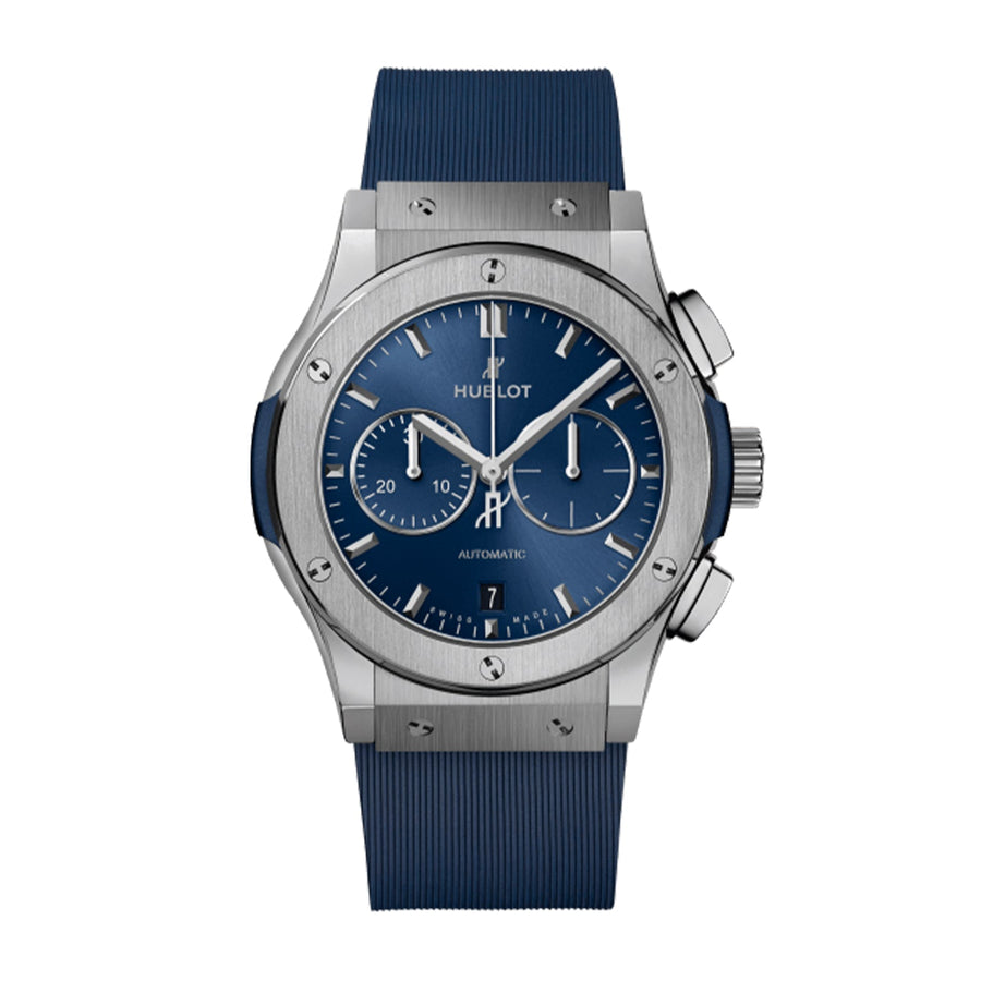 Hublot Classic Fusion Chronograph Titanium Blue - 541.NX.7170.RX
