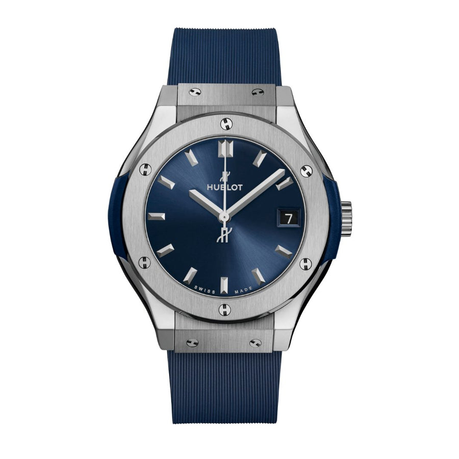Hublot Classic Fusion Titanium Blue 33mm - 581.NX.7170.RX