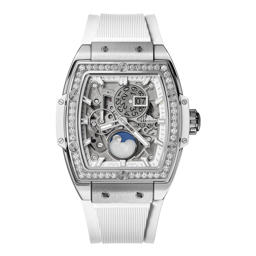 Hublot Spirit Of Big Bang Moonphase Titanium White Diamonds 42mm -