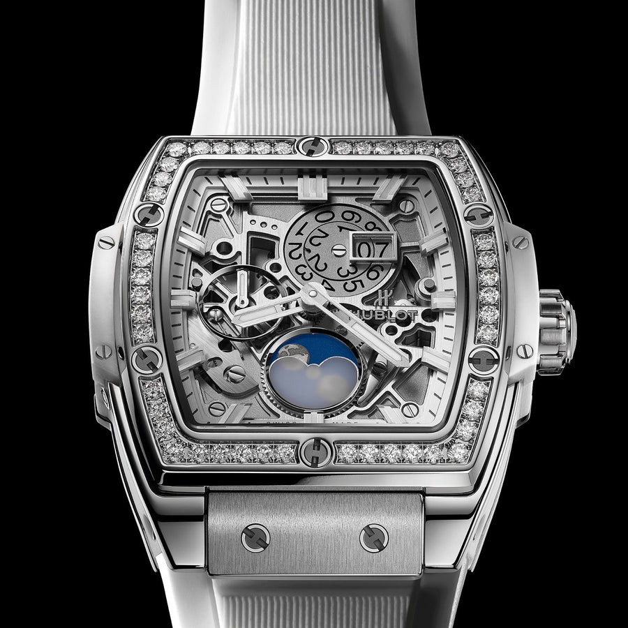 Hublot Spirit Of Big Bang Moonphase Titanium White Diamonds 42mm -
