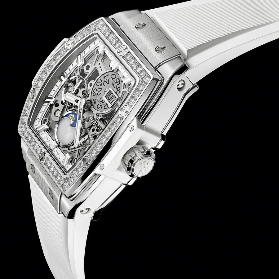 Hublot Spirit Of Big Bang Moonphase Titanium White Diamonds 42mm -