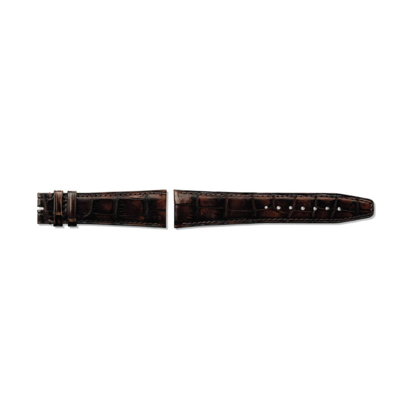 IWC Schaffhausen Alligator Strap Brown Santoni 22/18-IWC Alligator Strap Brown 22/18 - IWA54579