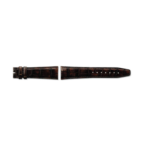 IWC Schaffhausen Alligator Strap Brown Santoni 22/18-IWC Alligator Strap Brown 22/18 - IWA54579