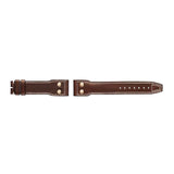 IWC Schaffhausen Calf Leather Strap Brown Beige with Rivets 22/18-IWC Calf Leather Strap Brown Beige 22/18 - IWE08897