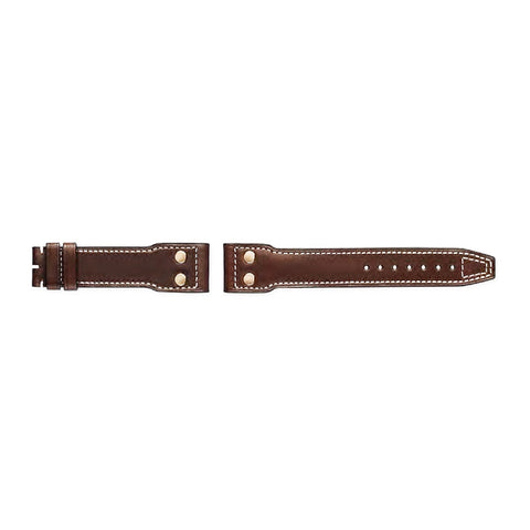 IWC Schaffhausen Calf Leather Strap Brown Beige with Rivets 22/18-IWC Calf Leather Strap Brown Beige 22/18 - IWE08897