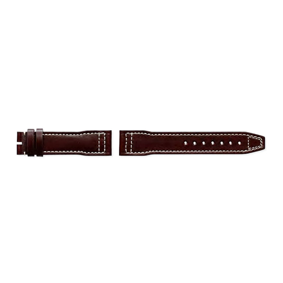 IWC Calf Leather Strap Brown, Brown Lining 22/18 - IWA53023