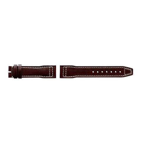 IWC Schaffhausen Calf Leather Strap Brown, Brown Lining 22/18-IWC Calf Leather Strap Brown, Brown Lining 22/18 - IWE00659