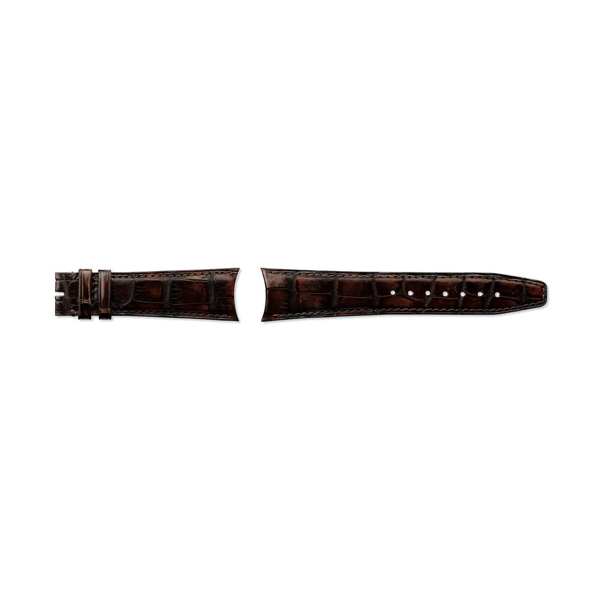 IWC Schaffhausen Alligator Strap Brown Santoni 22/18 - IWA67694