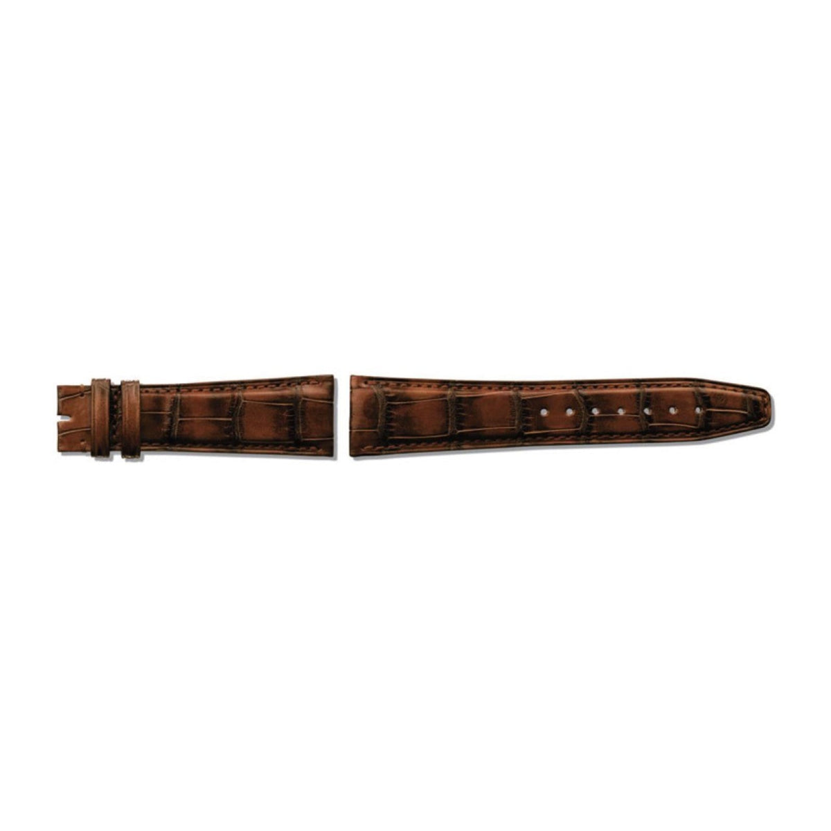 IWC Schaffhausen Alligator Strap Light Brown Santoni 22/18 - IWA54578