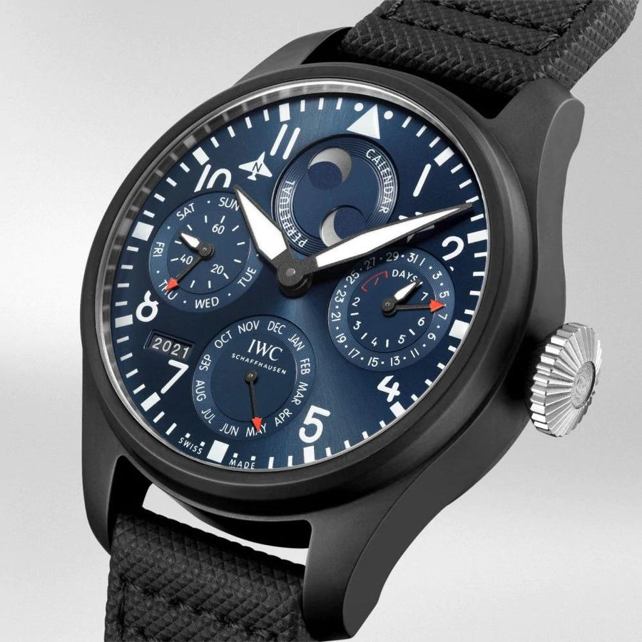 IWC Schaffhausen Big Pilot's Watch Perpetual Calendar Edition "Rodeo Drive" -