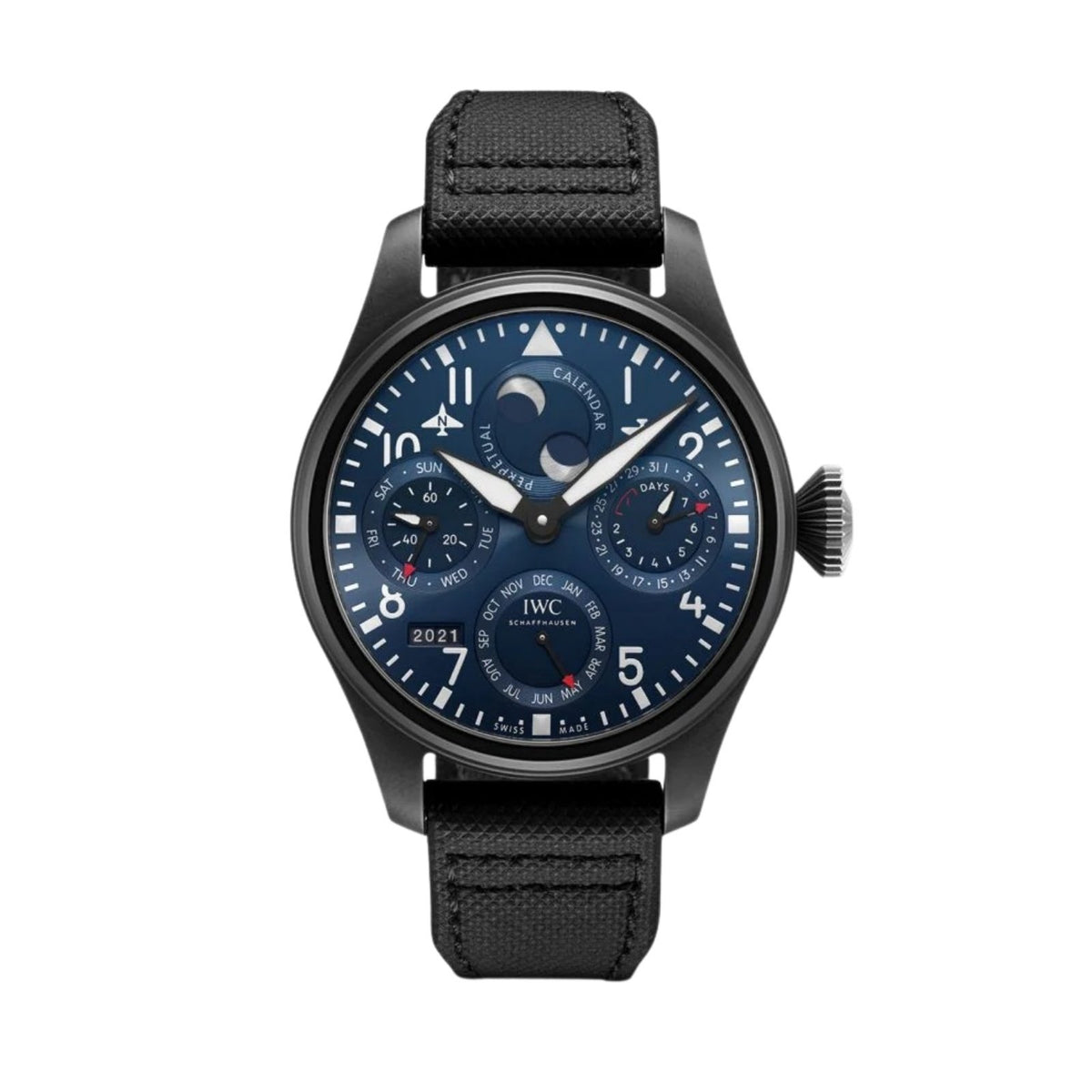 IWC Schaffhausen Big Pilot's Watch Perpetual Calendar Edition "Rodeo Drive" -