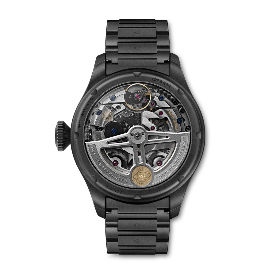 IWC Schaffhausen Big Pilot's Watch Perpetual Calendar Top Gun Ceratanium - IW503604