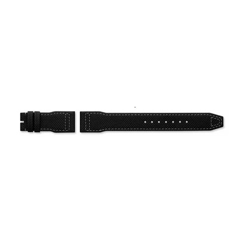 IWC Schaffhausen Calf Leather Strap Black 21/18-IWC Schaffhausen Calf Leather Strap Black 21/18 - MXE0FF45