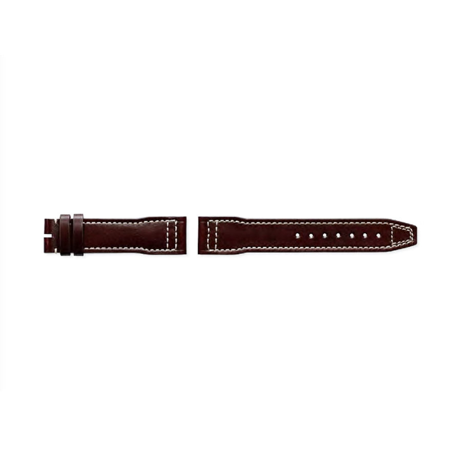 IWC Schaffhausen Calf Leather Strap Brown 21/18 QR - MXE0LKRD