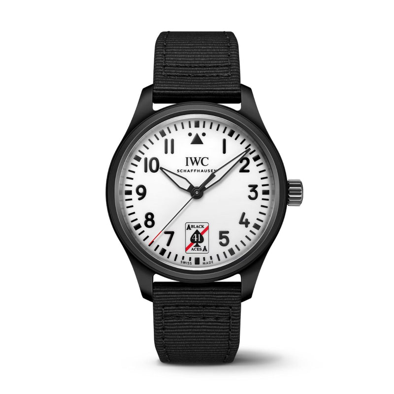 IWC Schaffhausen Pilot’s Watch Automatic 41 Black Aces-IWC Schaffhausen Pilot’s Watch Automatic 41 Black Aces - IW326905