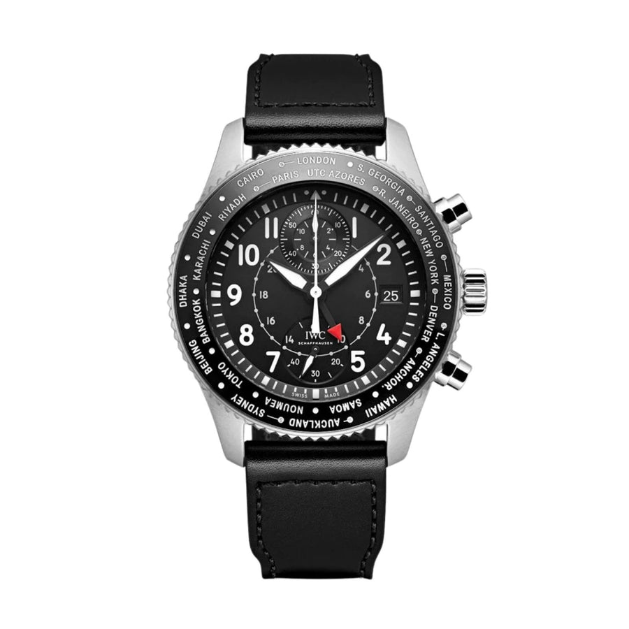 IWC Schaffhausen Pilot's Watch Timezoner Chronograph -