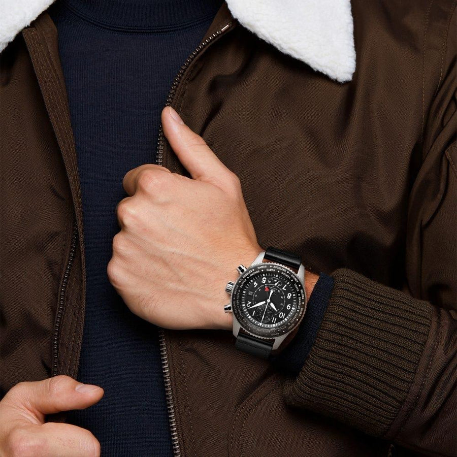 IWC Schaffhausen Pilot's Watch Timezoner Chronograph -